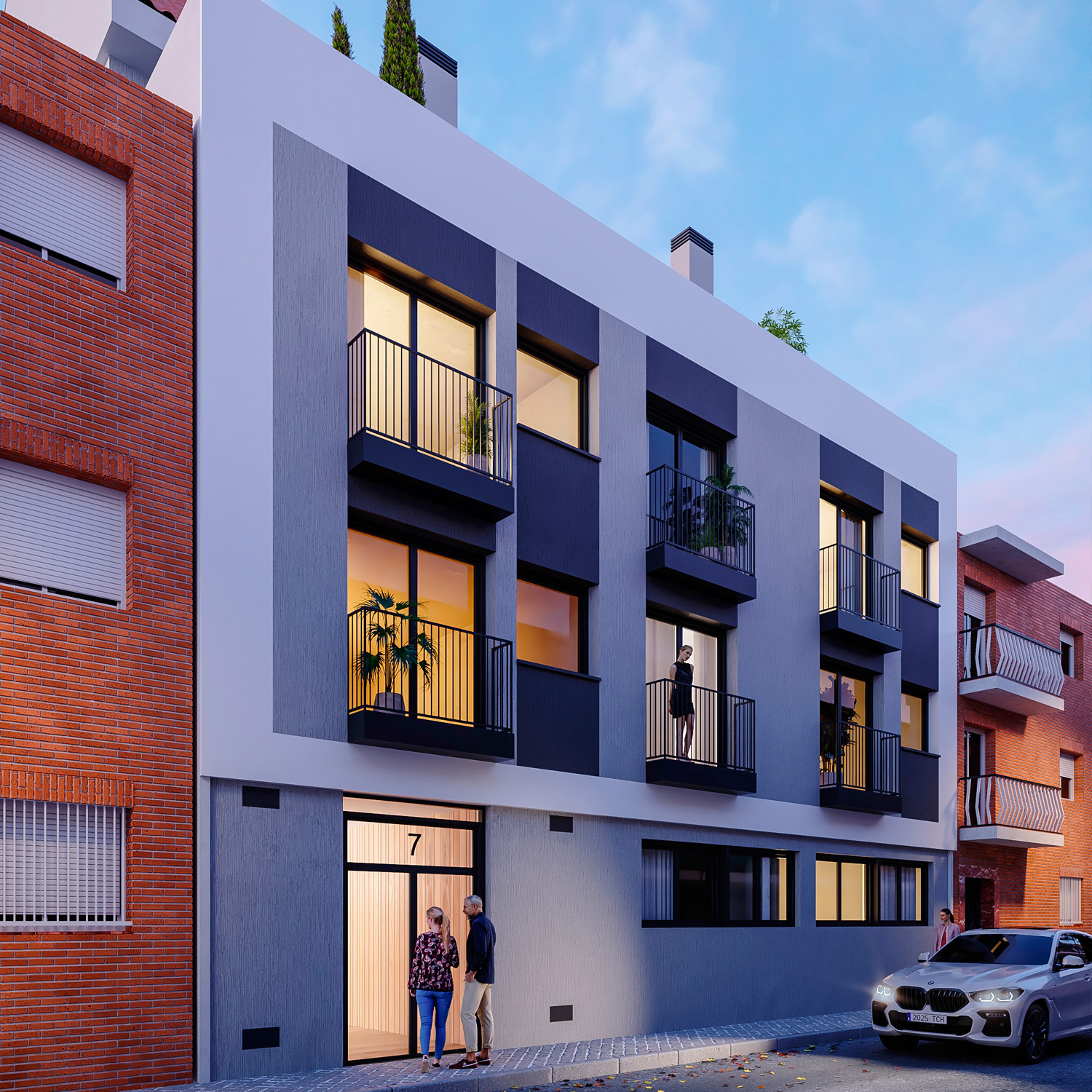 Promoción de viviendas José Garrido 7, Madrid - Abauco