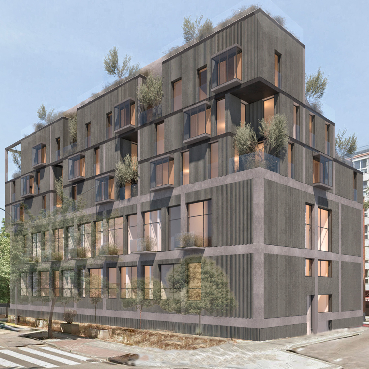 Miguel Yuste 54, Madrid, España - proyecto de Abauco